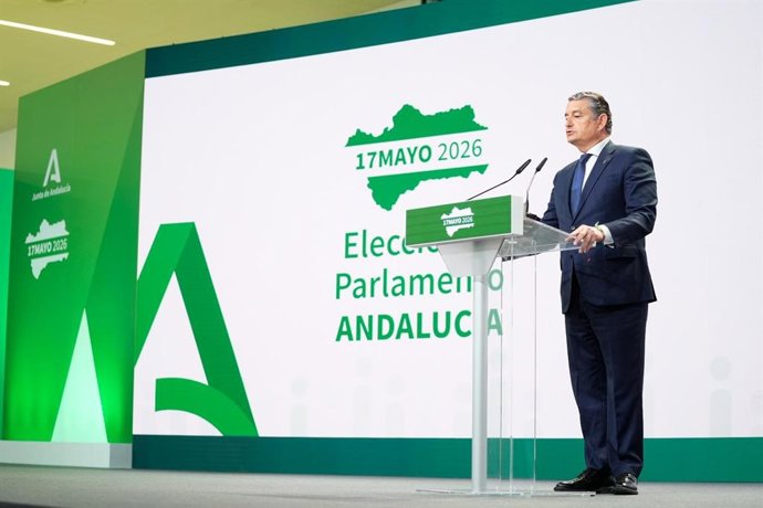 O secretário de Saúde, Presidência e Emergências do Governo da Andaluzia, Antonio Sanz.