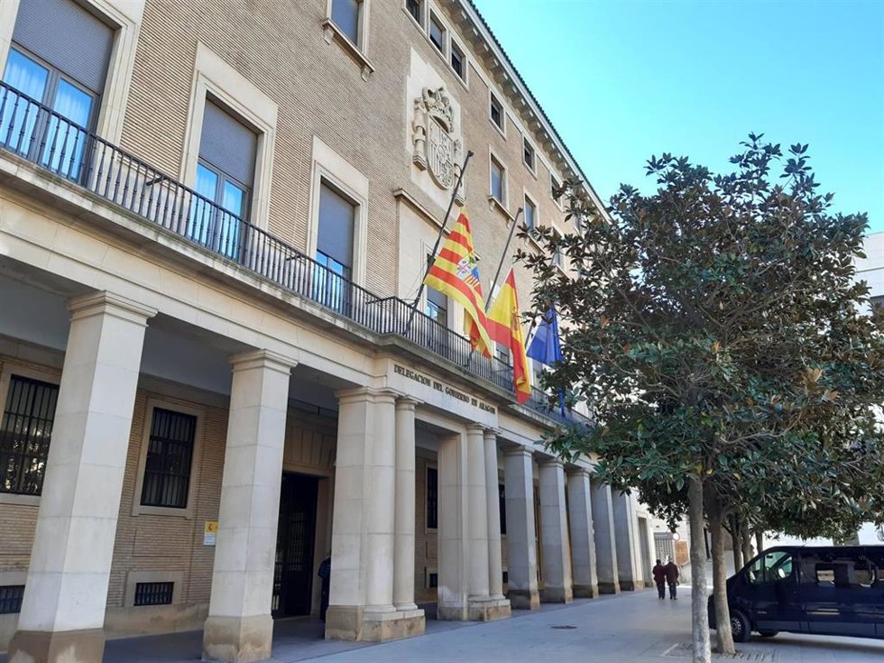 Archivo - Sede de la Delegación del Gobierno en Aragón.