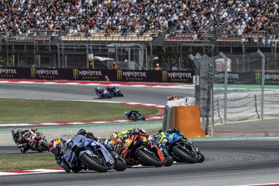Carrera de MotoGP en el Gran Premio de Catalunya