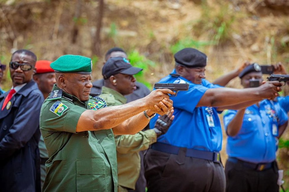 Imagen de archivo de la Policía nigeriana