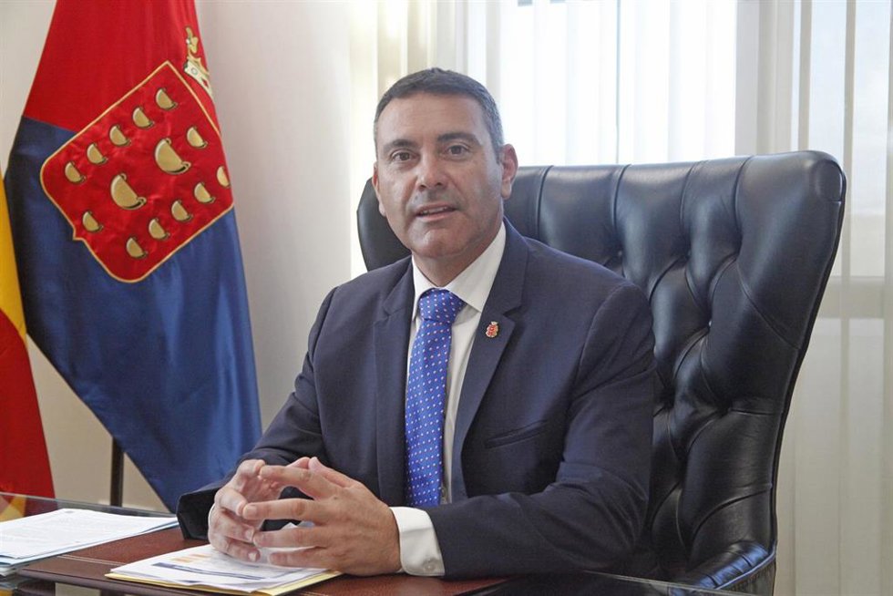 Archivo - El presidente del Cabildo de Lanzarote, Oswaldo Betancort