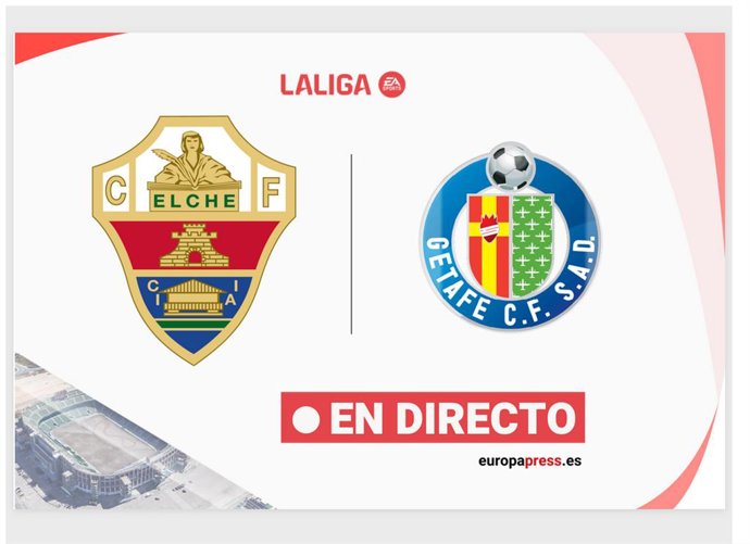 Onces Iniciales confirmados: Elche - Getafe: resumen y estadísticas del partido de la jornada 37 de LaLiga EA Sports