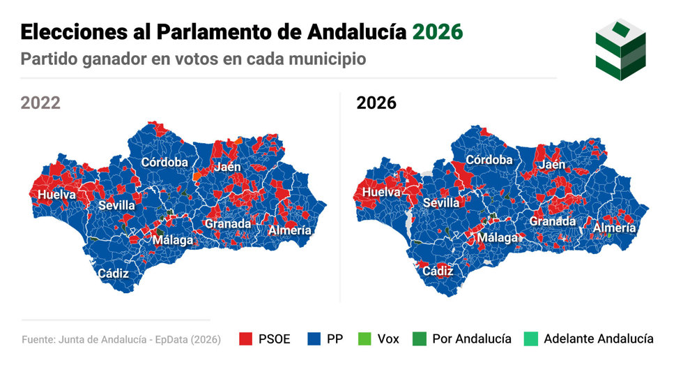 Resultados elecciones por municipios