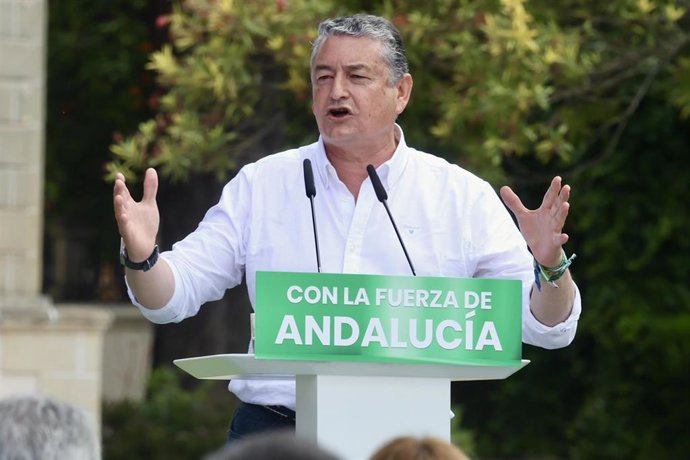 El candidato por Cádiz a las elecciones autonómicas, Antonio Sanz, en imagen de archivo. 