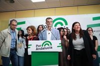 Maíllo lamenta un resultado que "no cumple" sus expectativas: "La derecha ha retrocedido, pero no hemos sumado"