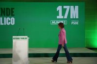Montero "toma nota" de unos resultados que "no son buenos" y que vuelven a "colocar" al PSOE-A en la oposición