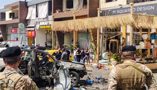Arxiu - Un cotxe destrossat després d'un atac contra el sud del Líban