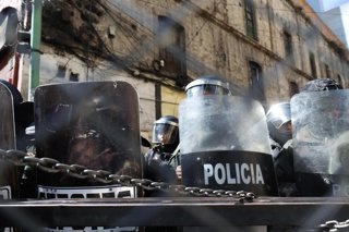 Archivo - Policía de Bolivia en una imagen de archivo