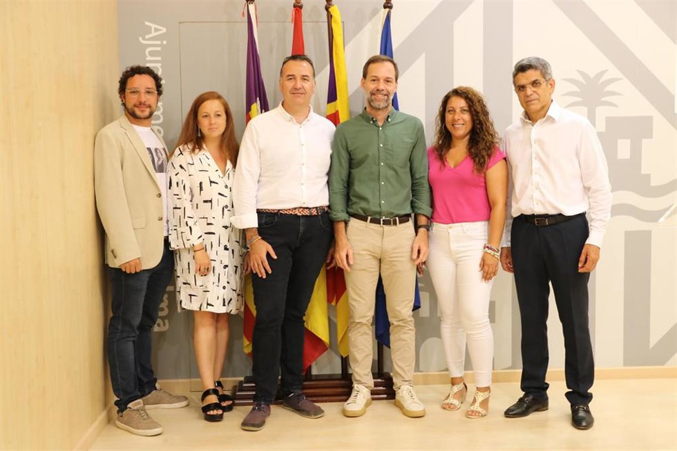 Archivo - Grupo municipal del PSOE Palma.