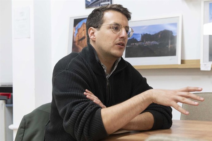 Archivo - El presidente de CHA, Jorge Pueyo.