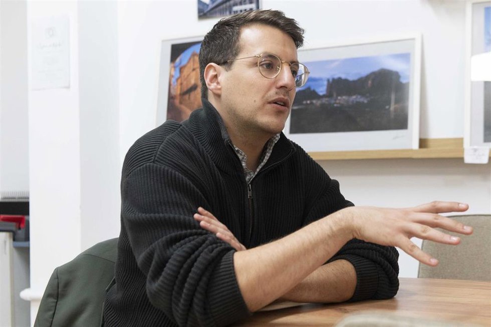 Archivo - El presidente de CHA, Jorge Pueyo.