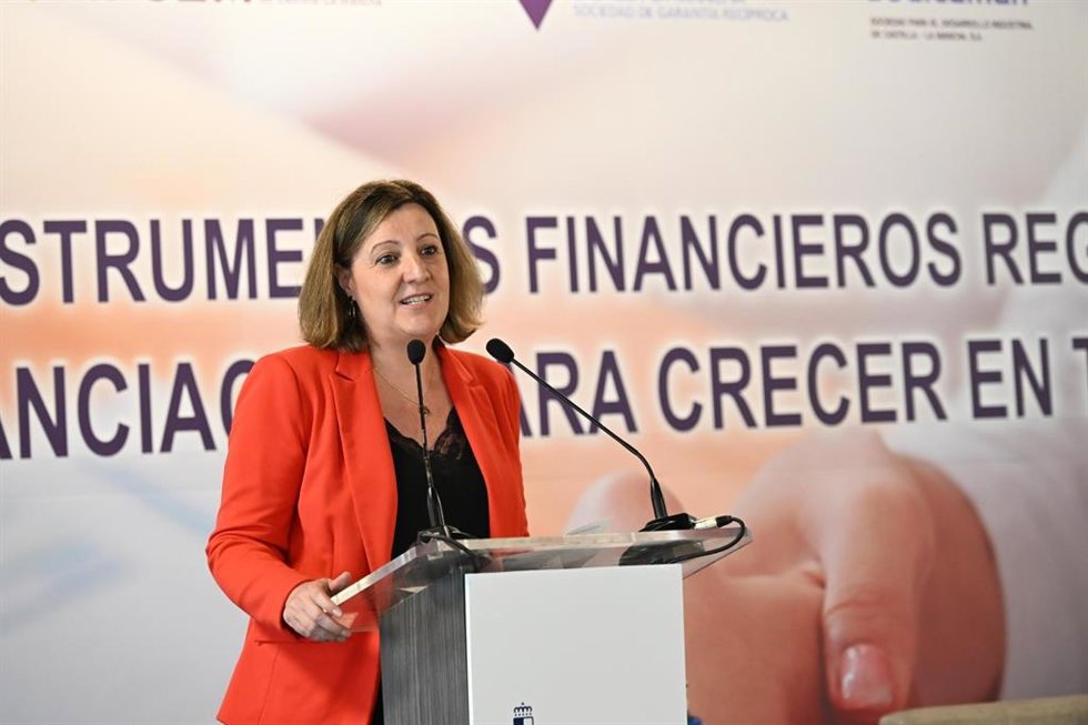 La consejera de Economía, Empresas y Empleo de C-LM, Patricia Franco.