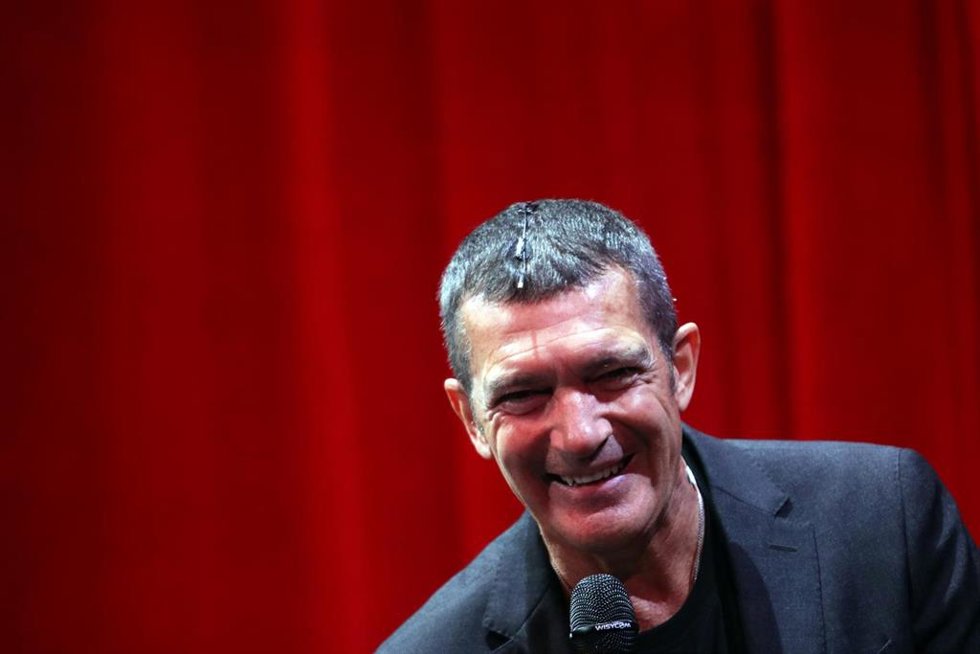 Archivo - El actor malagueño Antonio Banderas,  durante la presentación de la nueva programación del Teatro Soho Caixabank y ha presentado su nuevo espectáculo de producción propia "Company", Málaga  a 21 de octubre 2020