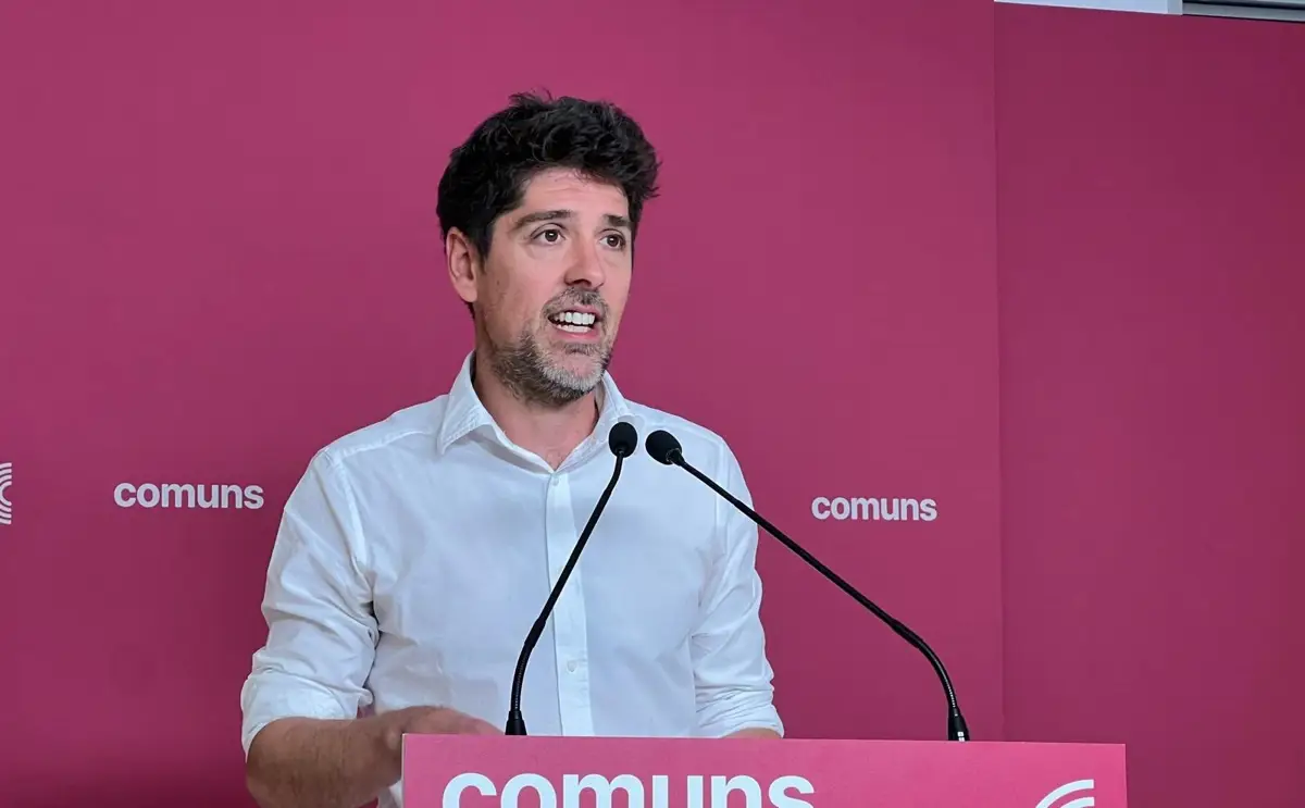 David Cid, portavoz de los Comuns en el Parlament