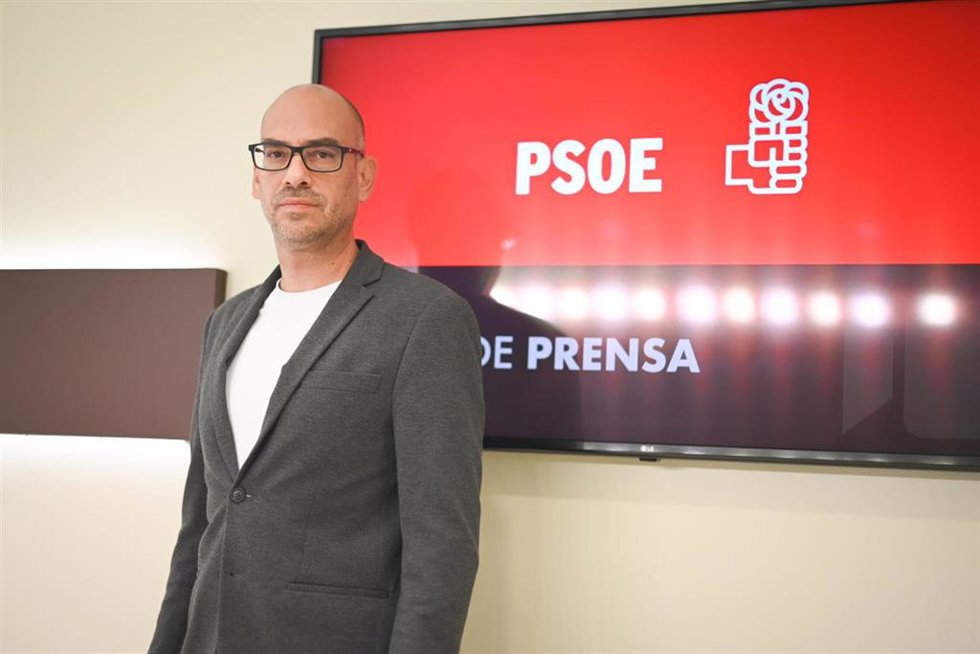 El portavoz de Educación del Grupo Parlamentario Socialista, Jorge Pastor.