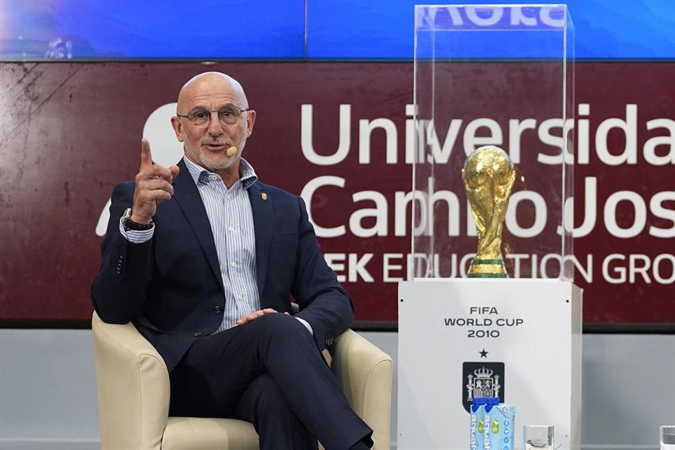 El seleccionador absoluto español Luis de la Fuente.