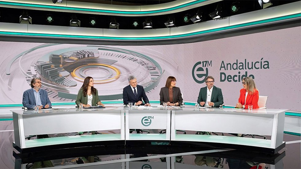Canal Sur TV lidera la emisión del especial '17M: Elecciones al Parlamento de Andalucía' con una cuota del 20,5%.