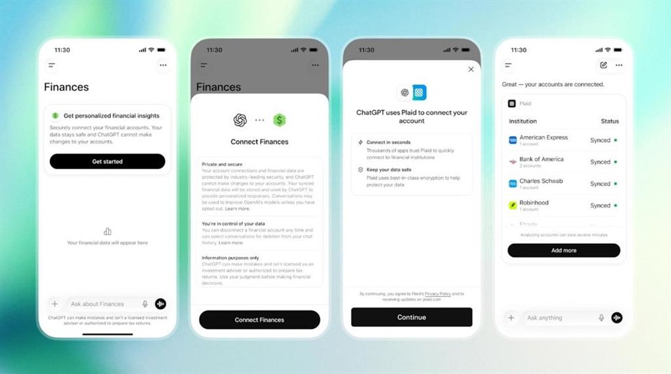 ChatGPT como gestor de las finanzas personales de los usuarios