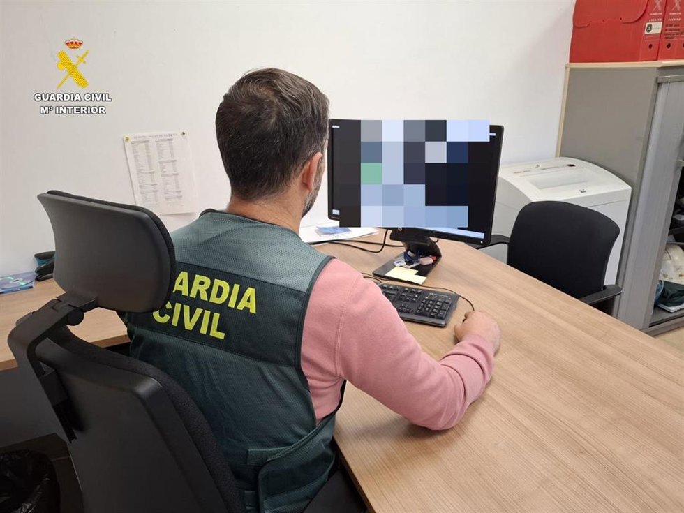 Agente de la Guardia Civil en imagen de archivo.