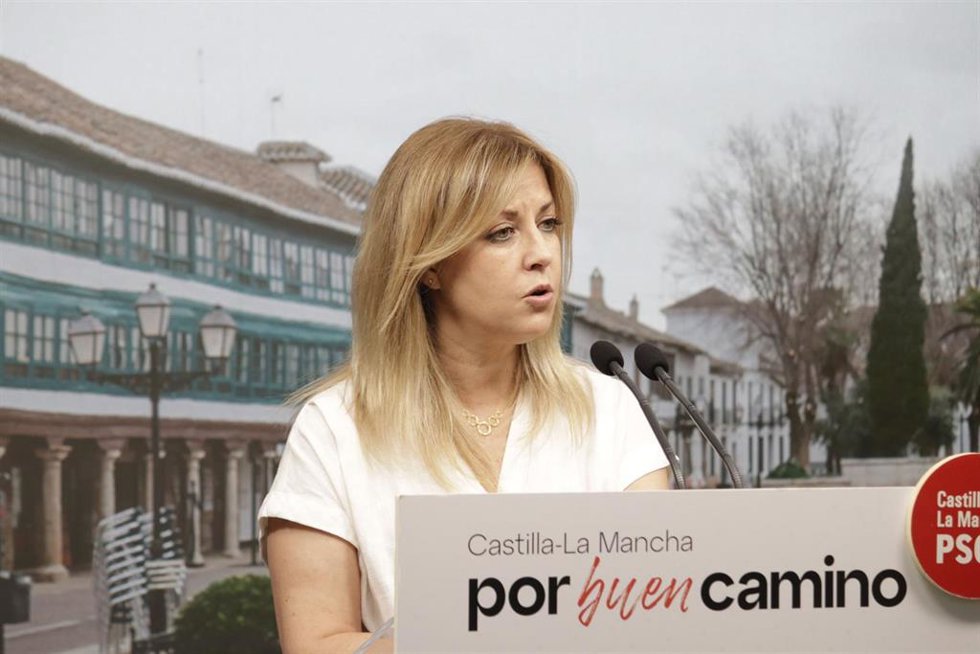 La portavoz del grupo socialista en las Cortes de Castilla-La Mancha, Ana Isabel Abengózar