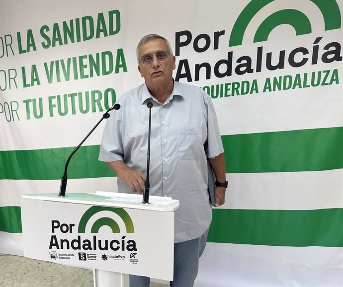 El candidato de Por Andalucía por la provincia de Huelva, José Antonio Jiménez.