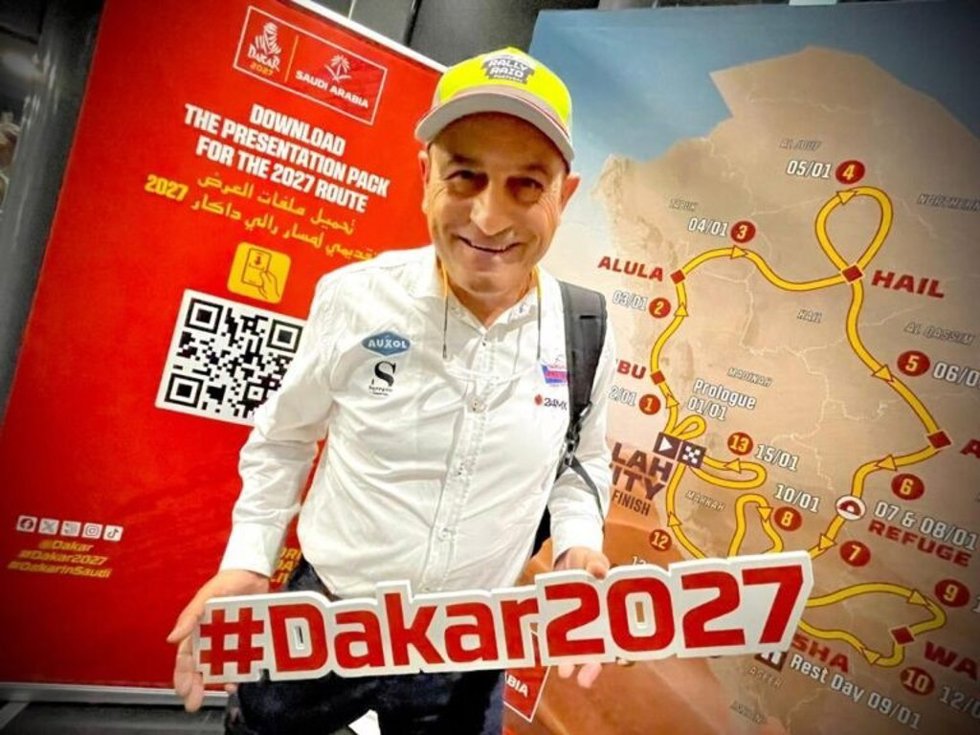 Muere Manuel García Vitoria, 'Murchi', referente calagurritano del motociclismo de aventura y los raids en el desierto