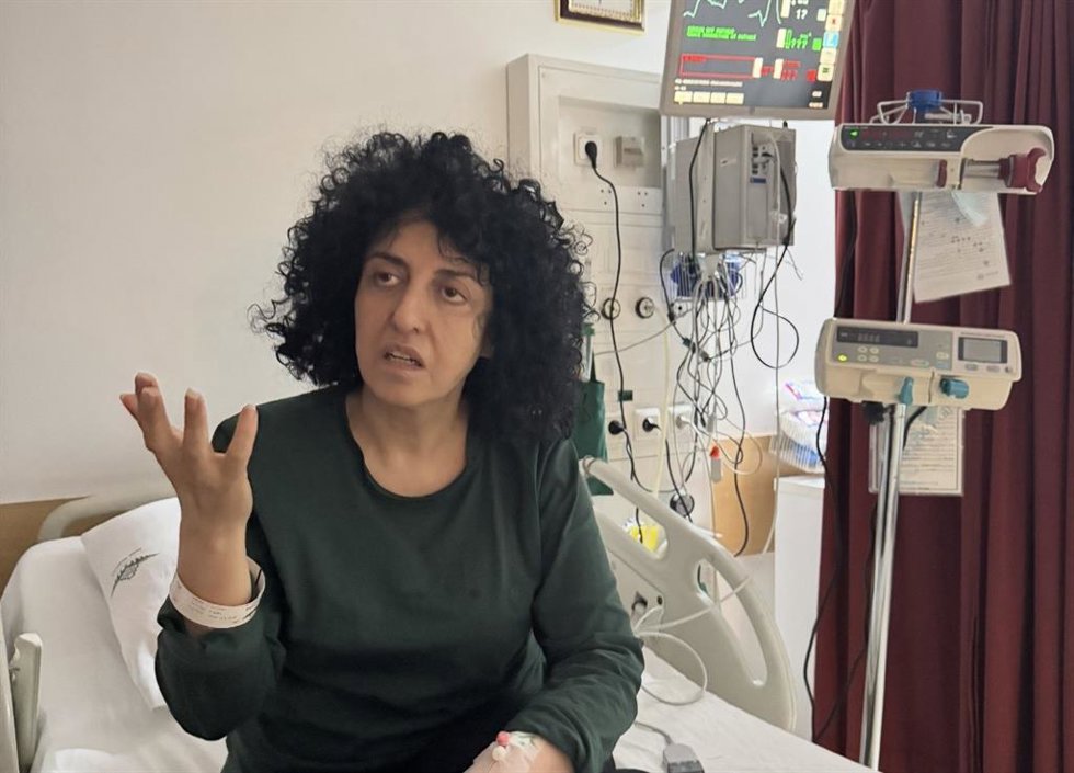 La Premio Nobel de la Paz iraní Narges Mohammadi