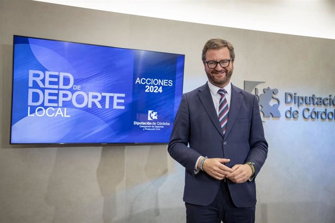 Archivo - El delegado de Deportes y Protección Civil en la Diputación de Córdoba, Antonio Martín, en una imagen de archivo.