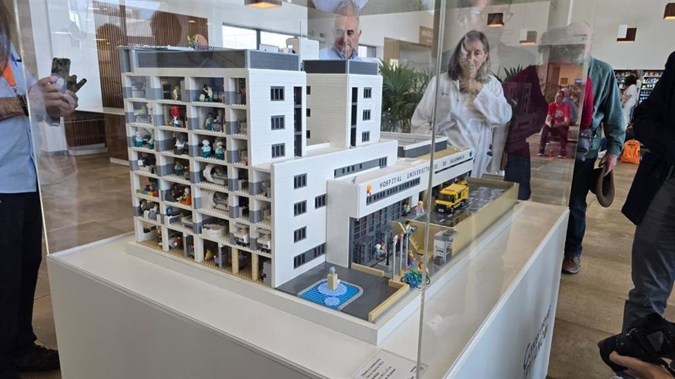 Maqueta del Hospital de Salamanca.