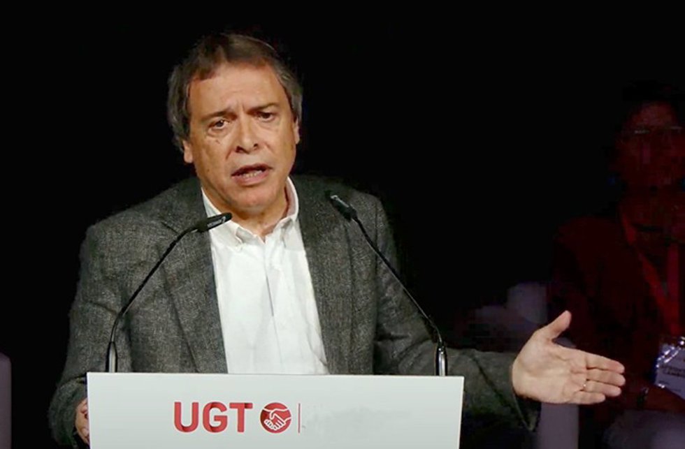 El secretario general de la Federación de Industria, Construcción y Agro de UGT (FICA UGT), Mariano Hoya.