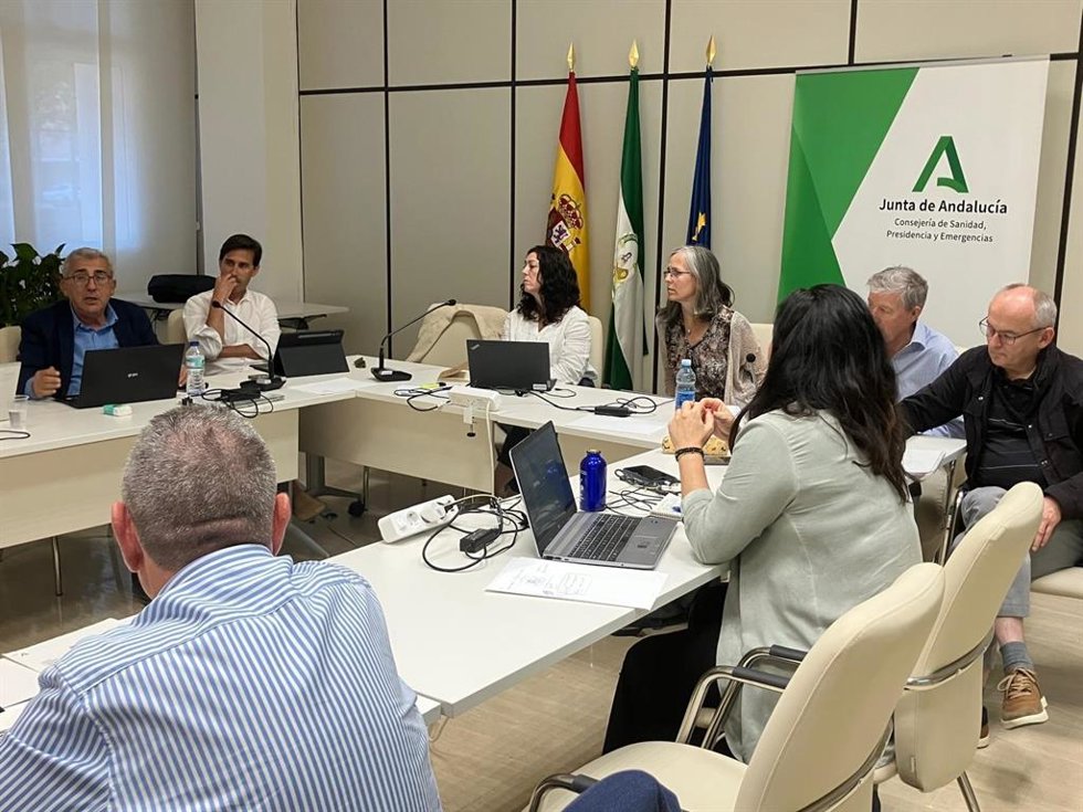 Imagen de la reunión.