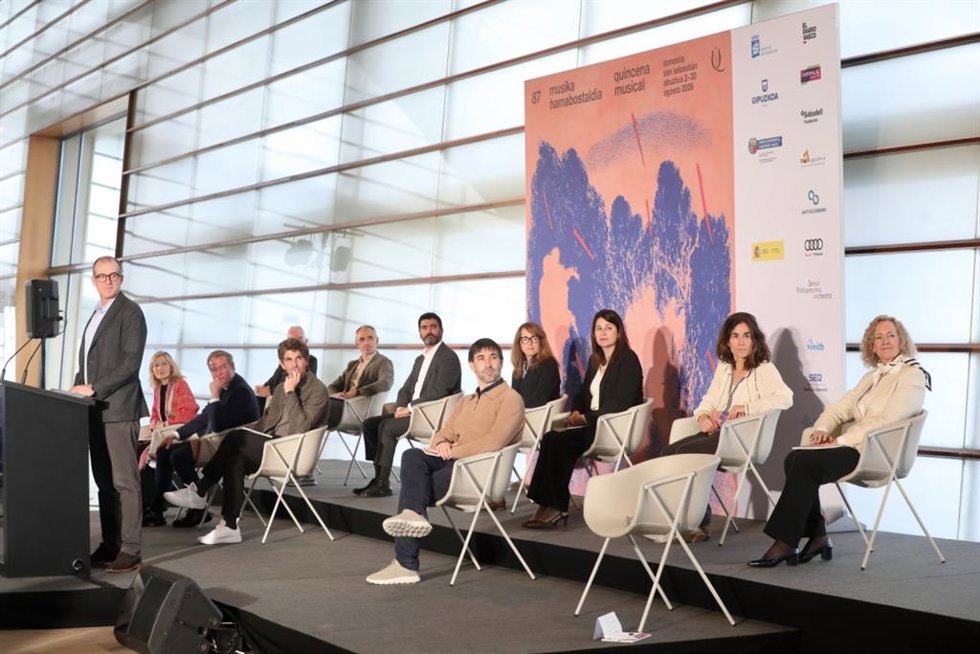 Presentación de la 87 Quincena Musical de San Sebastián.