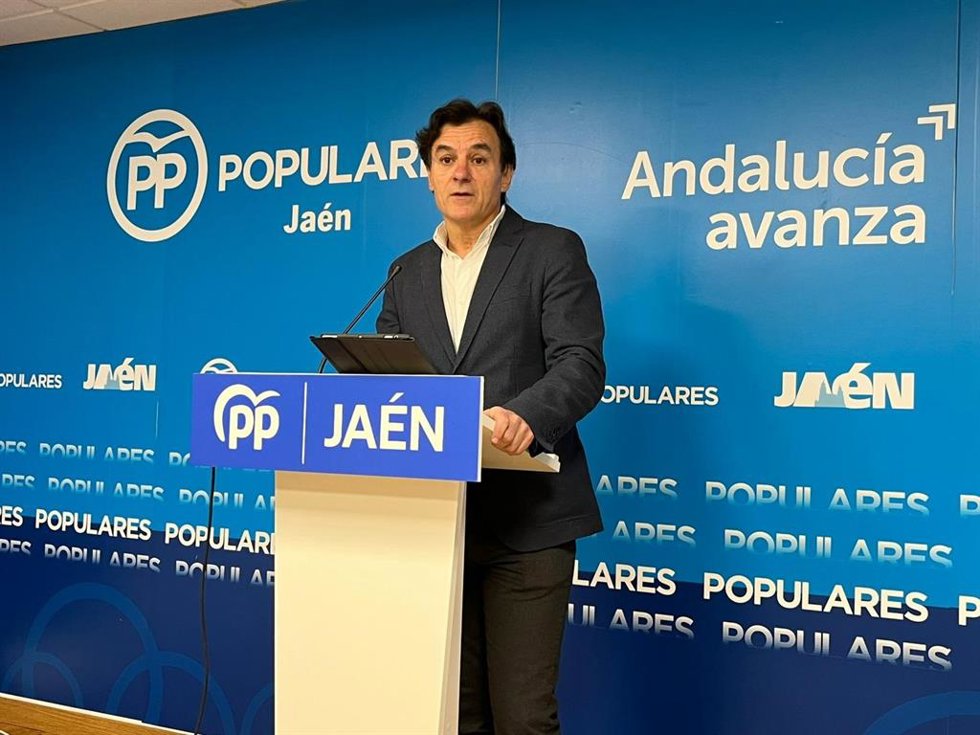 Archivo - El portavoz del PP en el Ayuntamiento de Jaén, Agustín González/Archivo