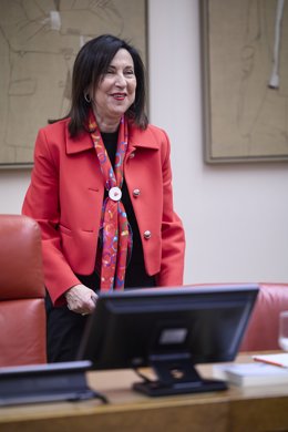 Archivo - Arquivo - A ministra da Defesa, Margarita Robles, comparece à Comissão de Defesa do Congresso, em 26 de janeiro de 2026, em Madri (Espanha). Robles compareceu por iniciativa própria para informar sobre o andamento das operações das Forças