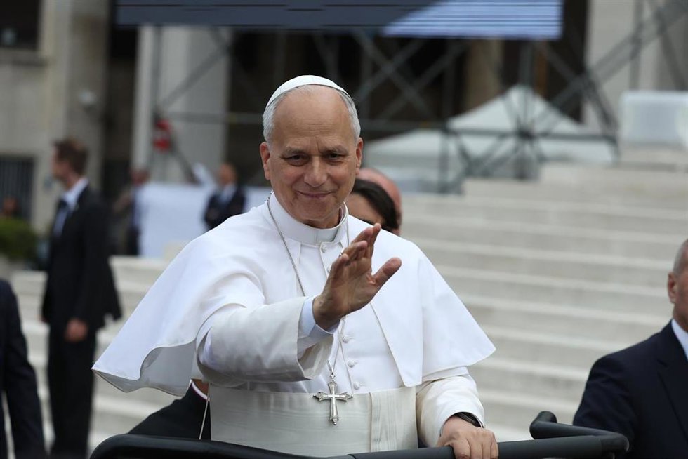 El Papa León XVI en una fotografía de archivo.