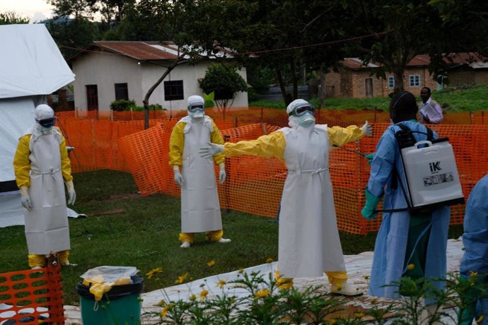 Archivo - Imagen de archivo operación contra el ébola en República Democrática del Congo (RDC).