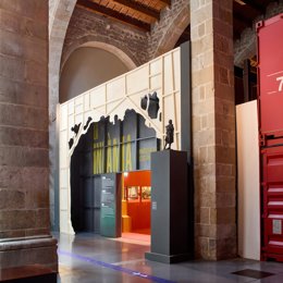 Foto de la exposición 'La Infàmia', ahora reconvertida en archivo digital