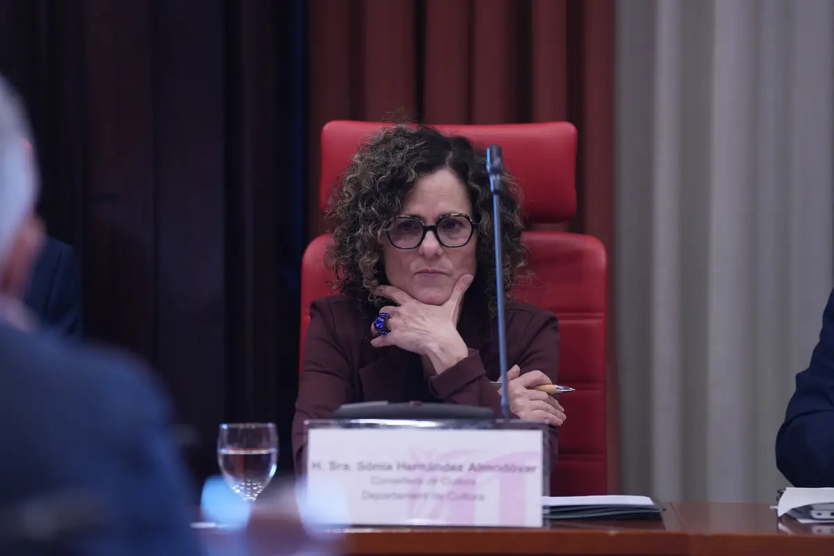 La consellera de Cultura de la Generalitat de Catalunya, Sònia Hernández. - David Zorrakino -