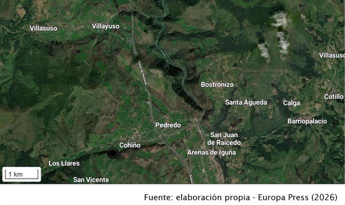 La reparación de la presa Los Corrales cortará el tráfico de la N-611 entre Cieza y Arenas de Iguña mañana y pasado