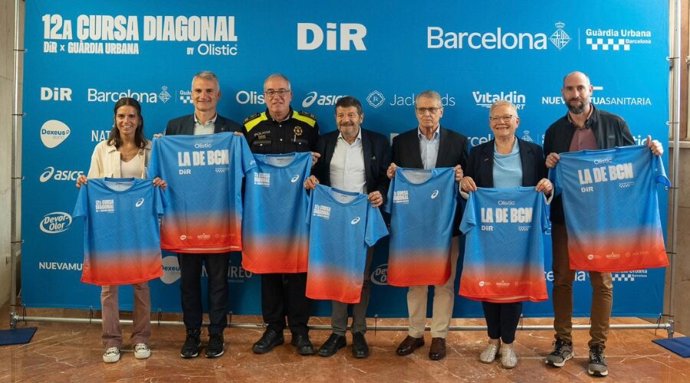 Presentació de la Cursa Diagonal DiR Guàrdia Urbana