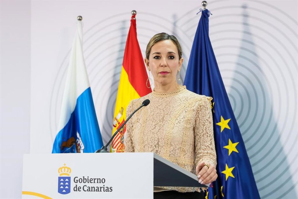 Archivo - Jessica de León, consejera de Turismo y Empleo del Gobierno de Canarias