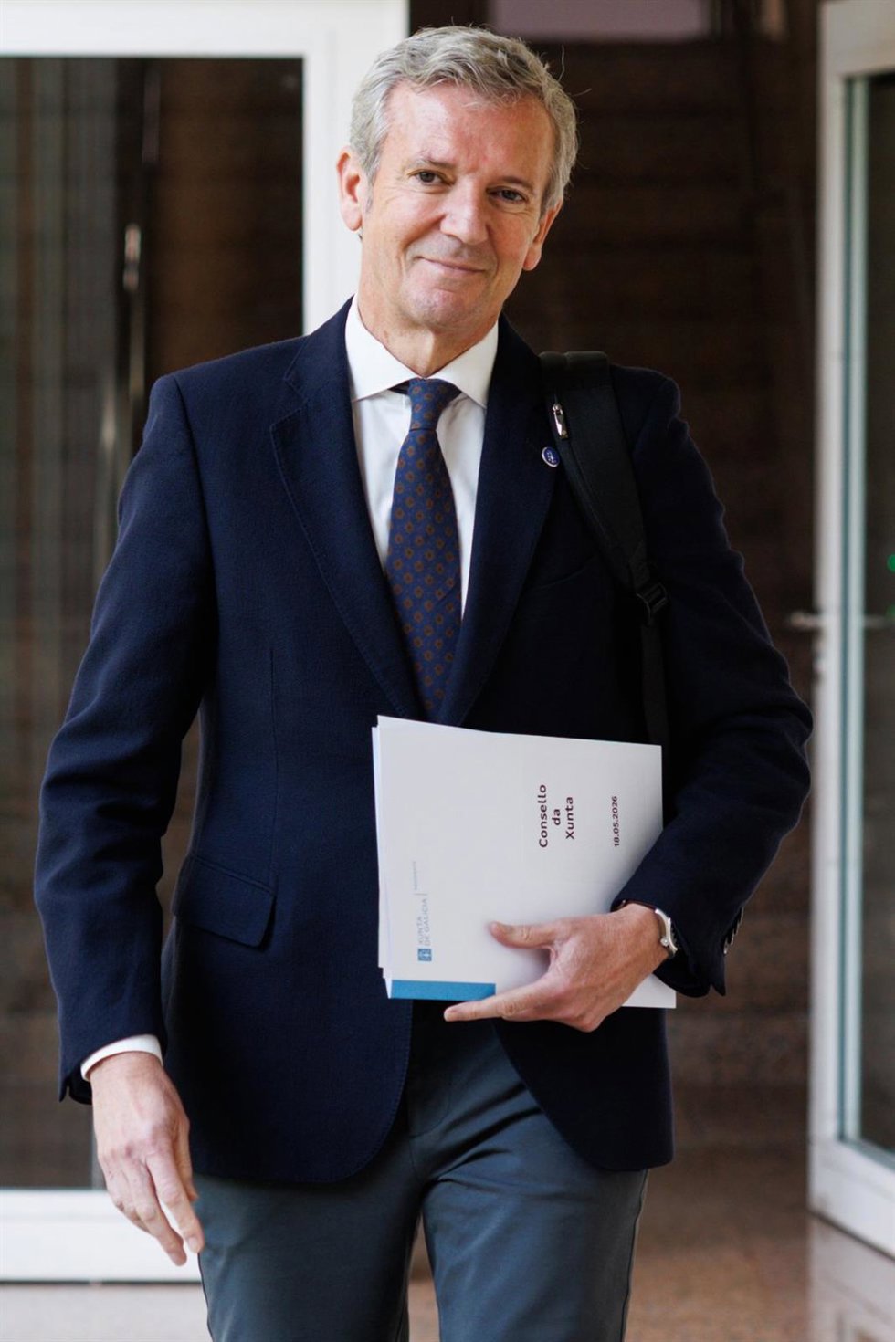 El titular de Gobierno gallego, Alfonso Rueda, preside la reunión semanal de su Ejecutivo.