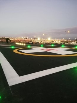 Archivo - El Área de Salud de Fuerteventura adapta su helipuerto para mejorar la operatividad