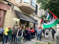 Medio centenar de personas exigen Palma la liberación de los activistas de la flotilla a Gaza interceptados por Israel