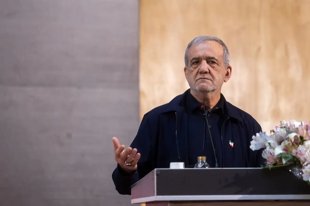Masud Pezeshkian, presidente de Irán