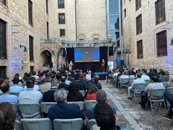 Recepción de los 150 expertos que se han dado cita en el Encuentro de la Red Nacional SOC organizado por el CCN.