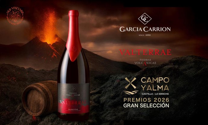 Valterrae de García-Carrión recibe el Premio Gran Selección Campo y Alma 2026, uno de los máximos reconocimientos agroalimentarios de Castilla-La Mancha