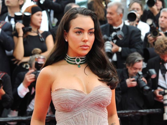Georgina Rodríguez en el Festival de Cannes.