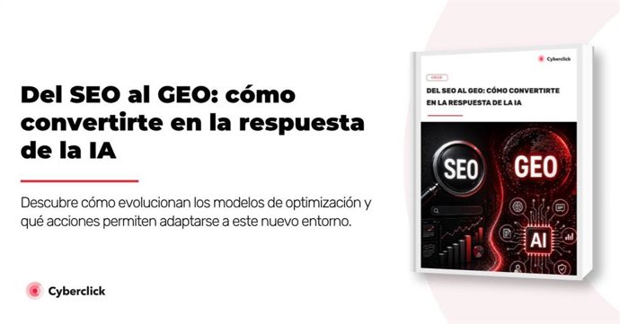 Ebook de SEO al GEO de Cyberclick