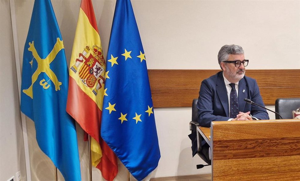 El consejero de Movilidad, Medio Ambiente y Gestión de Emergencias, Alejandro Calvo.